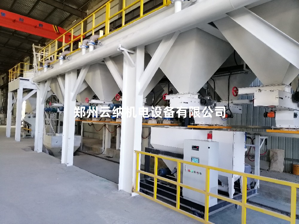 浇注料自动配料线